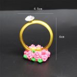 3D Ring Cake Topper