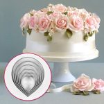 Rose Petal Cutter Set- A348, 6pcs