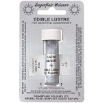 Satin Silver Edible Lustre, 2g