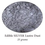Edible Silver Lustre Dust, 25g