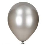 Silver Latex Balloons