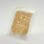 Gold Sugar Pearls, 100g