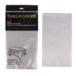 Silver Table Cover, 54*108 inch
