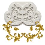 AK Leaf Flourish Silicone Mould SM-740