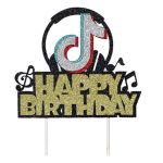 Tiktok Cake Topper, 1pc