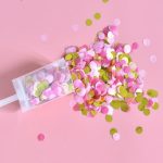 Pink Push Up Confetti Popper