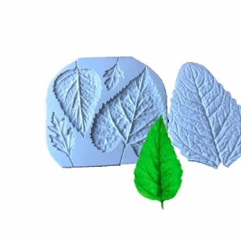 slide3_23.jpg Leaves Impression Mould - Image 1