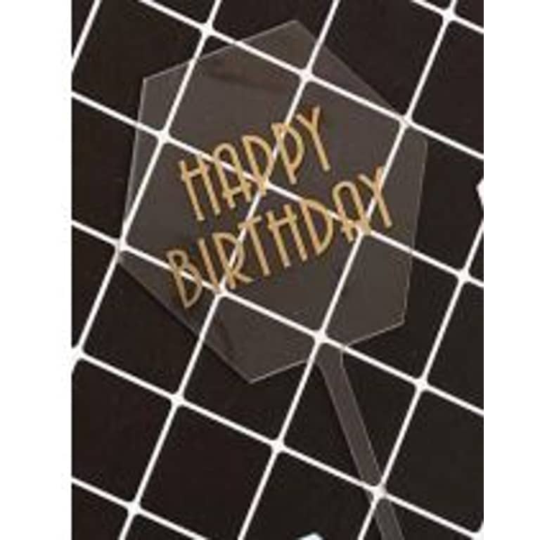 slide3_6.jpg Happy Birthday Acrylic Topper - Image 1