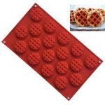 Waffle Round Mould