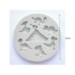Mini Dinosaur Silicone Mould, SM-1827