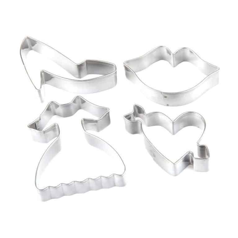 slide4_2_7.jpg Princess Cookie Cutter Set, 4pcs - Image 1