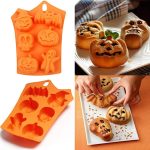 6 Cavity Halloween Cake Mould