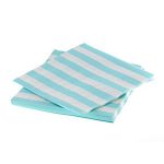 Blue Stripes Dots Paper Napkins=20pcs