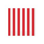 Red Stripes Dots Paper Napkins=20pcs
