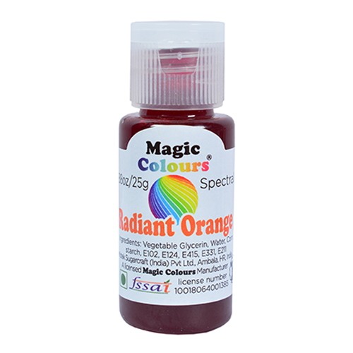 Magic-Colours-Gel-Radiant-Orange-500x500 Magic Colors - Radiant Orange 25g - Image 1