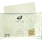 Virtue, Compound White Chocolate for Coating, 2.5kg